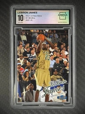 LeBron James 2012-13 Fleer Retro 97-98 Ultra #ULT-41 AC 10 Foto 1 de 2