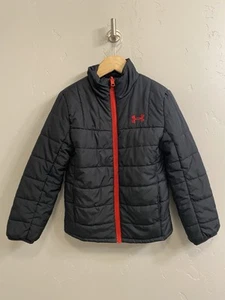 Under Armour ColdGear Boys Size 6 Black Pronto Puffer Jacket - Picture 1 of 20