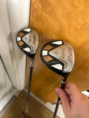 Tour edge hp 11 4 híbrido y 5 madera juego regular flex Foto 1 de 4