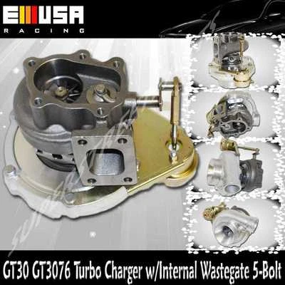 Turbo charger GT30 GT3076 5-Bolt 0.70 A/R Compressor T25 FOR UPGRADE SR20 KA24 - Image 1 of 4