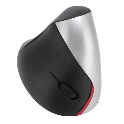 (Silver)Ergonomic Wireless Mouse Rechargeable Vertical Optical Mouse With - Image 1 of 4