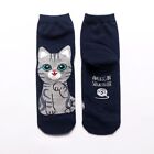 Soft Ladies Novelty Socks Comfortable Cartoo Socks Mid-Cuff Women Cat Socks