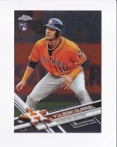 2017 Topps Chrome Update #HMT28 Yulieski Gurriel RD Houston Astros RC - Picture 1 of 2