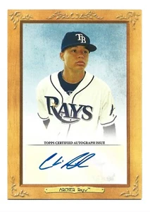 Chris Archer AUTOGRAPH /689 Tampa Bay Rays 2013 Topps Turkey Red AUTO Baseball - Picture 1 of 2