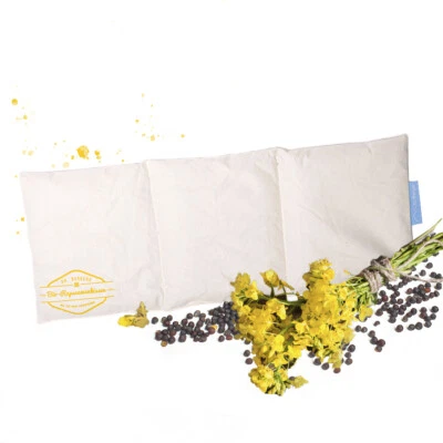 Original Dr. Berger 3-Kammer Bio-Rapssamenkissen 20 x 50 cm Kräuterkissen Kissen