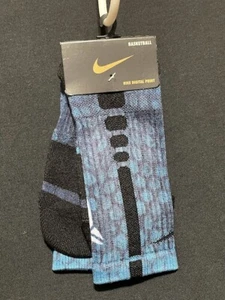 NIKE ELITE Basketball Crew Socks SX4999-900 Kobe Bryant Ink Blue  Medium BIN 17 - Picture 1 of 2