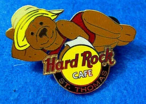 BIKINI ROJO ST THOMAS PLAYA NIÑA HERRINGTON CITY BEAR SERIE Hard Rock Café PIN - Imagen 1 de 1