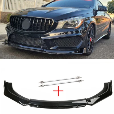 For Mercedes-Benz S350 S400 S430 S450 S -Class Front Bumper Lip + Strut Rods  - Image 1 of 4
