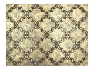 Artistic 3D ceiling tile Emboss interior wall panel PLB28 ancient gold 10pcs - Picture 1 of 20