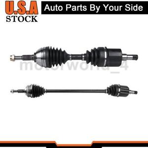 2 Front CV Axle Joints Shaft For Chevy Citation 1983 1982 1981 1980