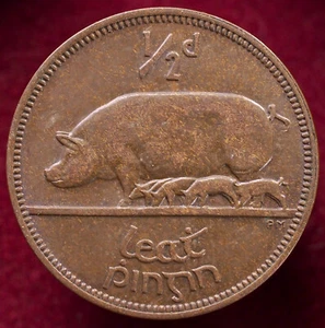 Ireland Halfpenny 1935 (K2809) - Picture 1 of 2