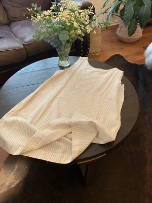 NWT Eileen Fisher Hemp/Organic Cotton Round Neck K/L Dress Size L $168 - Image 1 of 4