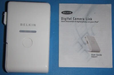 Cámara digital Belkin enlace para guardar fotos en iPod. Foto 1 de 3