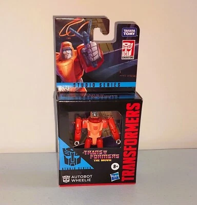Transformers The Movie 86 Studio Series Core Class Autobot WHEELIE NEW - Image 1 of 4