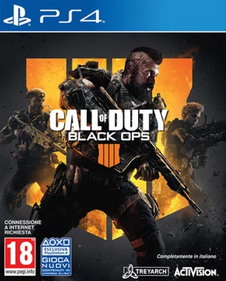 Call Of Duty Black Ops IIII 4 PS4 Playstation 4 ACTIVISION BLIZZARD - Immagine 1 di 2