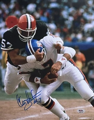 Clay Matthews Signed Autographed Cleveland Browns 11x14 Photo PSA/DNA - Image 1 of 2