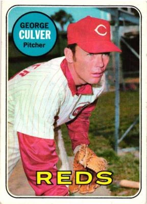 1969 Topps #635 George Culver - Image 1 of 2