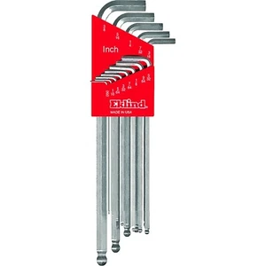 EKLIND 17313 13 Pc Extra Long HexKeyAllen Set .050-3/8" Made in the U.S.A. - Picture 1 of 1
