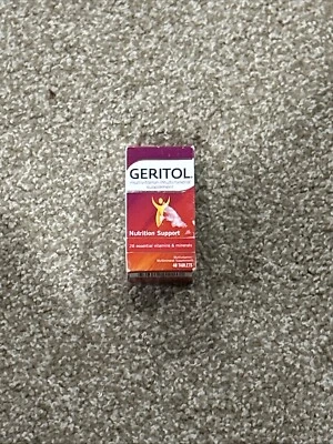Geritol 多种维生素营养支持多矿物质补充剂 40 件 03/25 — 第 1/4 张图片