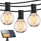 27/30/60/100FT E12 E26 Outdoor LED String Light G40 S14 2700K LED Light Bulb