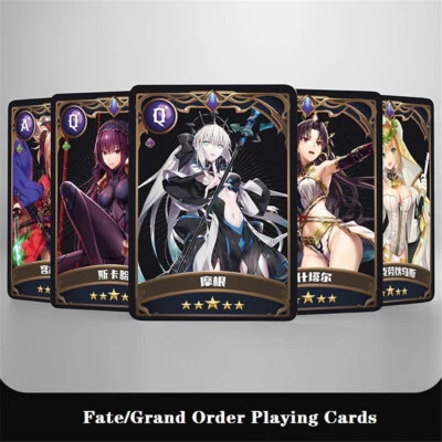 Fate/Grand Order Joan of Arc Anime CG Printed Playing Card Game Poker Collection - Image 1 of 4