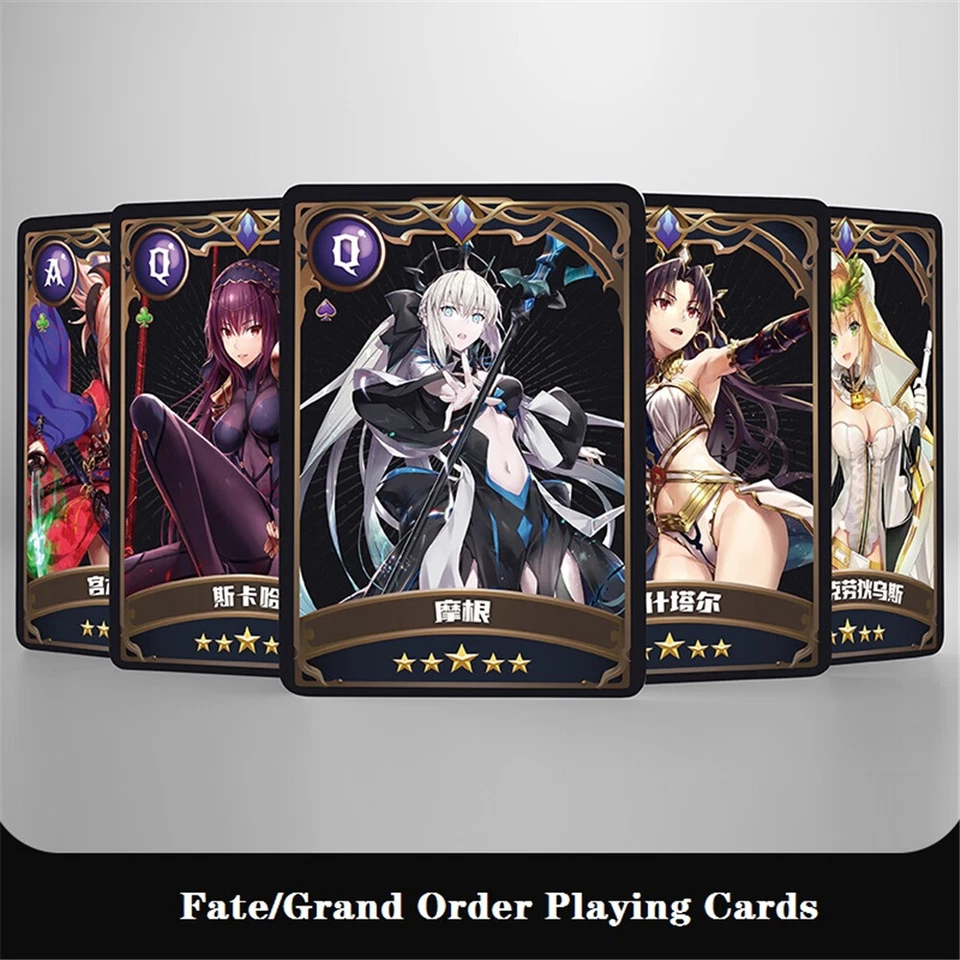 Fate/Grand Order Joan of Arc Anime CG Printed Playing Card Game Poker Collection - Image 1 of 4