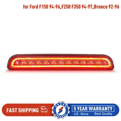 SUPAREE LED 3RD THIRD BRAKE CARGO TAIL LIGHT FOR 1994-1997 FORD F150 F250 F350 Foto 1 de 4