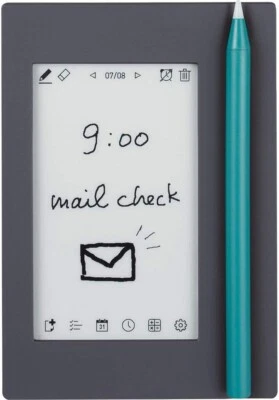 Kingjim EM10 Kakumiru Digital Notebook 4.3" EINK ereader BLACK brand new - Image 1 of 4