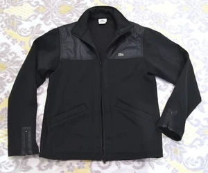 LN! Chaqueta LACOSTE elástica forrada de lana negra para hombre 4 M mediana - Imagen 1 de 3