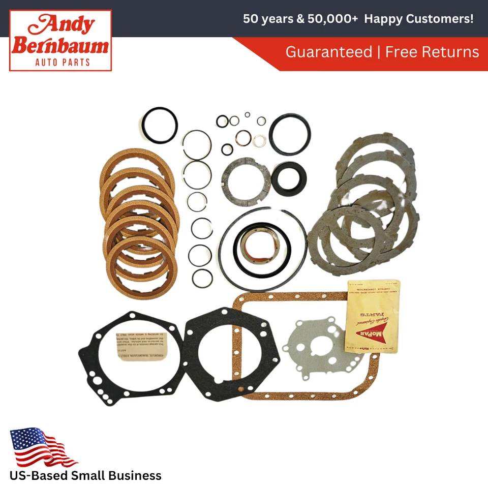 Kit de reconstrucción de transmisión Plymouth Dodge Desoto Powerflite 1953-1955 nuevo en stock 2240193 Foto 1 de 4