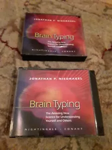 Brain Typing / Jonathan Niednagel ~ BRAND NEW SEALED Audio Book 10 CD's - Picture 1 of 2