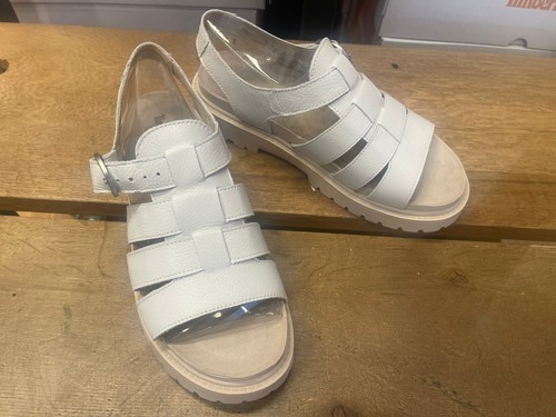 Sandalo da pescatore Timberland donna Claire Mont Way bianco a grani interi A62WR