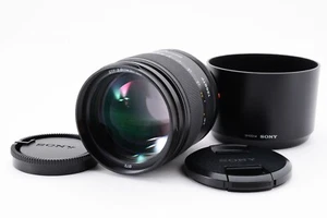 [Casi sin usar con capucha] Lente Sony 135 mm f/2,8 [T4,5] STF SAL135F28 COMO NUEVA JAPÓN - Imagen 1 de 24