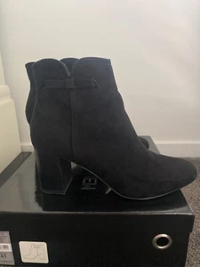Forever New Faux Suede Ankle Boots - Size 41 - Picture 1 of 6