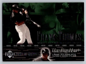 2002 Upper Deck Piece of History #34 Frank Thomas - Picture 1 of 2