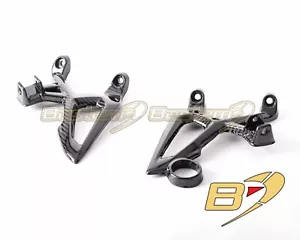 BMW S1000R 2021+ protectores de tacón placas traseras carenado fibra de carbono sarga - Imagen 1 de 5