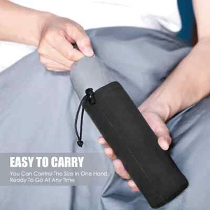 Lightweight Sleeping Bag Liner Portable and Comfortable Grey Liner Sleeping Bag - Picture 1 of 7