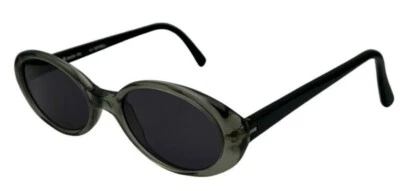 Gafas de sol vintage Berdel Raymell negras grises ovaladas ojo de gato Italia con lentes nuevas Foto 1 de 4