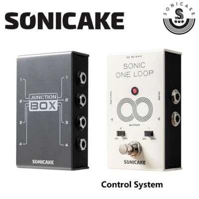 SONICAKE Sonic One Loop/Junction Box Gitarre Bass Effekte Pedal DE - Bild 1 von 4