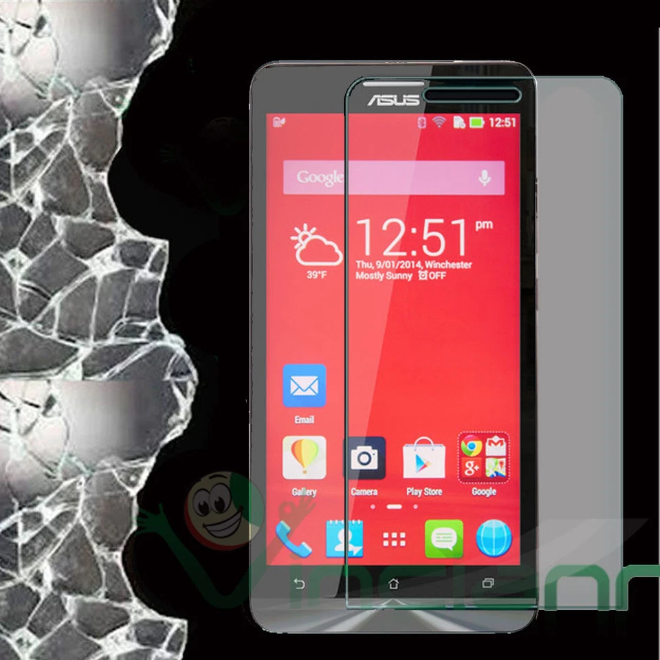 Pellicola VETRO 0.3mm sottile trasparente display per Asus ZenFone 6 schermo - Immagine 1 di 1
