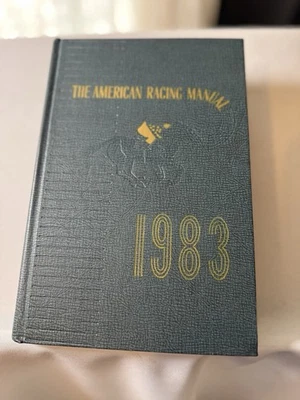 The American Racing Manual | 1983 Edition | Hardcover | Horse Racing Foto 1 de 4