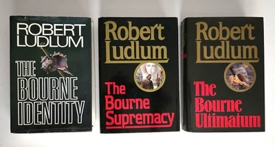 Robert Ludlum, Trilogía Bourne, Identidad, Supremacía, Ultimatum HCDJ 1º/1º Foto 1 de 4