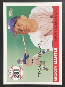 Mickey Mantle 2007 Topps Baseball Home Run History New York Yankees #MHR291 - Picture 1 of 2