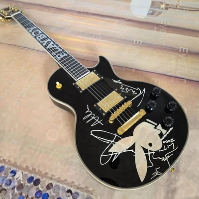 Customized Playboy LP Electric Guitar with Gold Hardware. Fast shipping. - Image 1 of 4