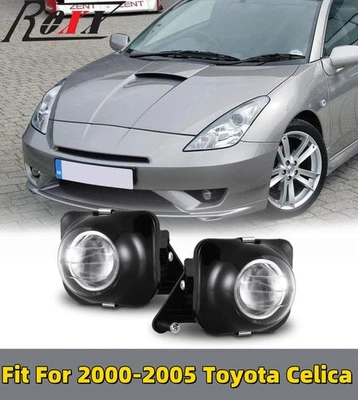Luz antiniebla para parachoques delantero Toyota Celica 2000-2005 lámpara de conducción con bombillas par L+R Foto 1 de 4
