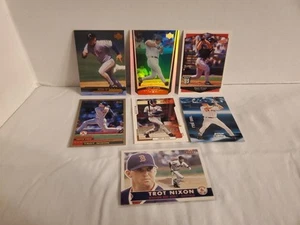 Trot Nixon Lot 7 Trading Cards Boston Red Sox - Bild 1 von 8