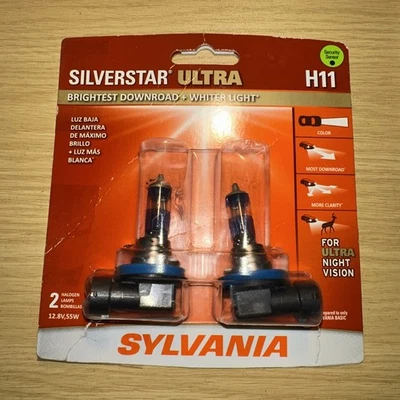 Bombillas halógenas de ultra alto rendimiento SYLVANIA H11 SilverStar. Foto 1 de 4