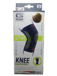 Neo G Açtive ~ Knee Support ~Multi Zone (Mild) Compression ~1ct ~Size: LARGE - Picture 1 of 7