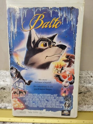 Balto VHS 1995 Animated Family Adventure Original Release MCA Universal - Image 1 of 2