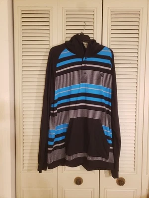 DC Shoes Shirt Mens XXL Hoodie Shirt Skateboarding Grunge - Image 1 of 4
